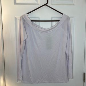 White off the shoulder